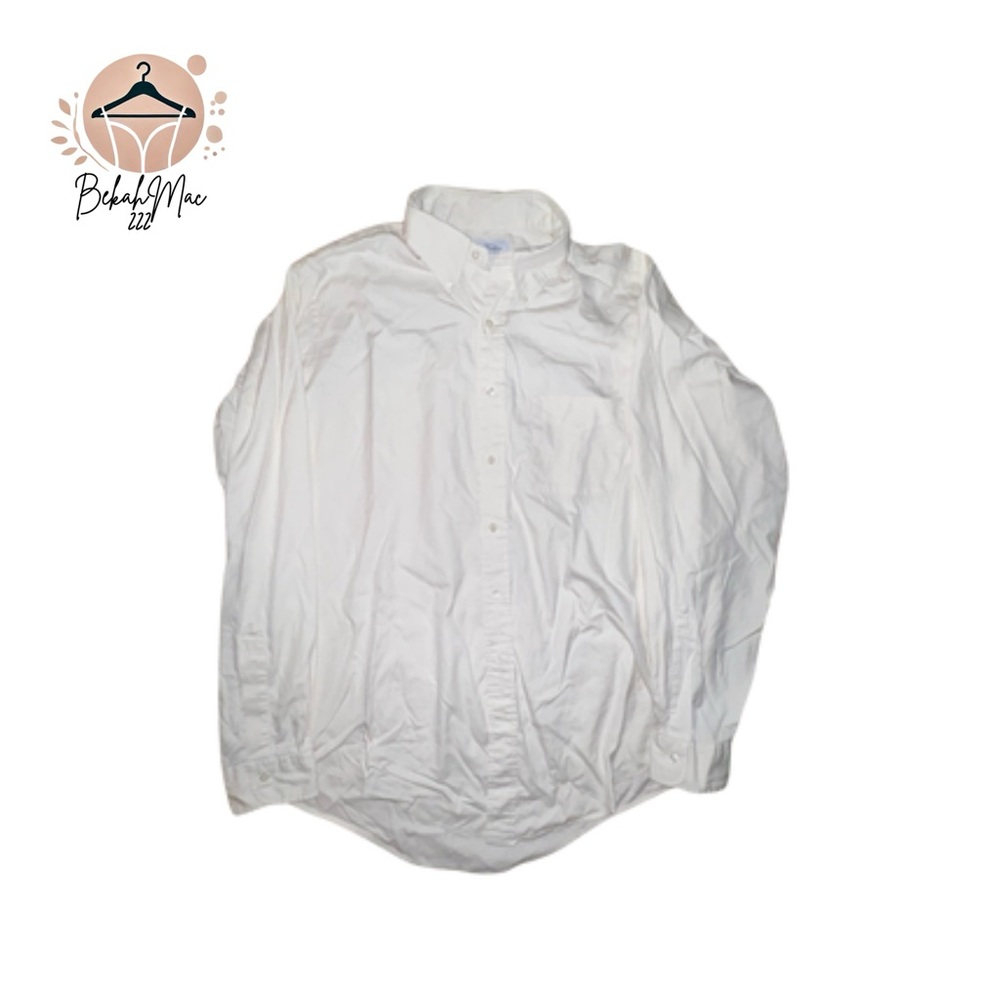 Classic White Men's Shirt